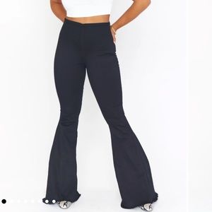 Show Me Your Mumu Berkeley Bells Flare Jeans Black Lava